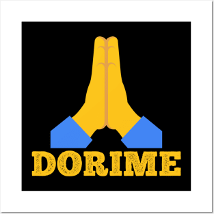 DORIME Prayer Emoji Posters and Art